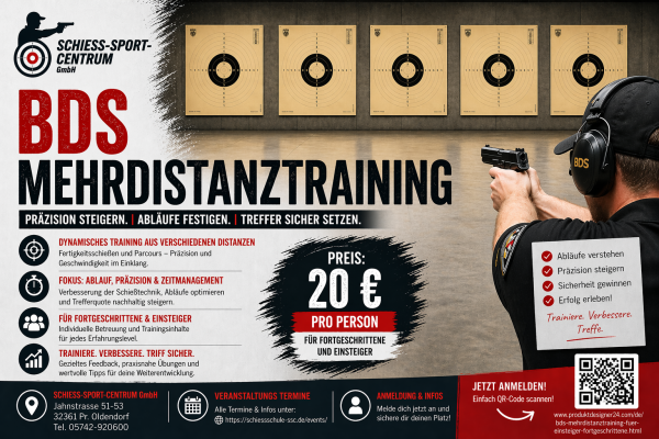 BDS Mehrdistanztraining für Einsteiger & Fortgeschrittene